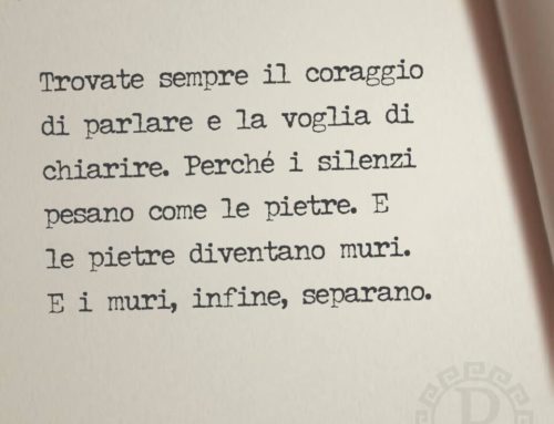 Pensiero del giovedì…