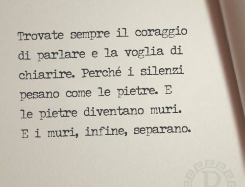 Pensiero del giovedì…